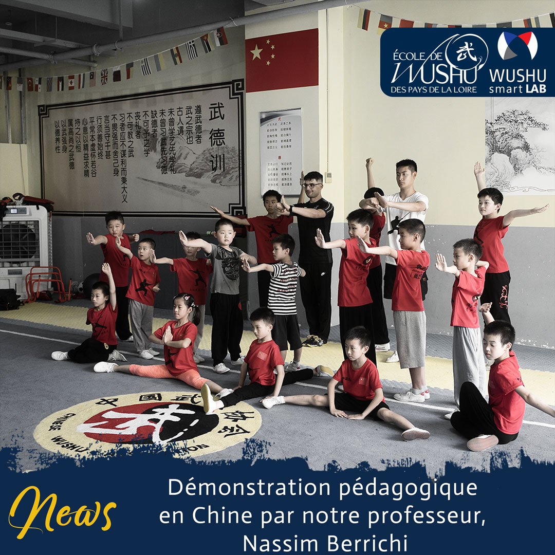 Démonstration pédagogique en Chine par notre professeur, Nassim Berrichi - Complexe sportif