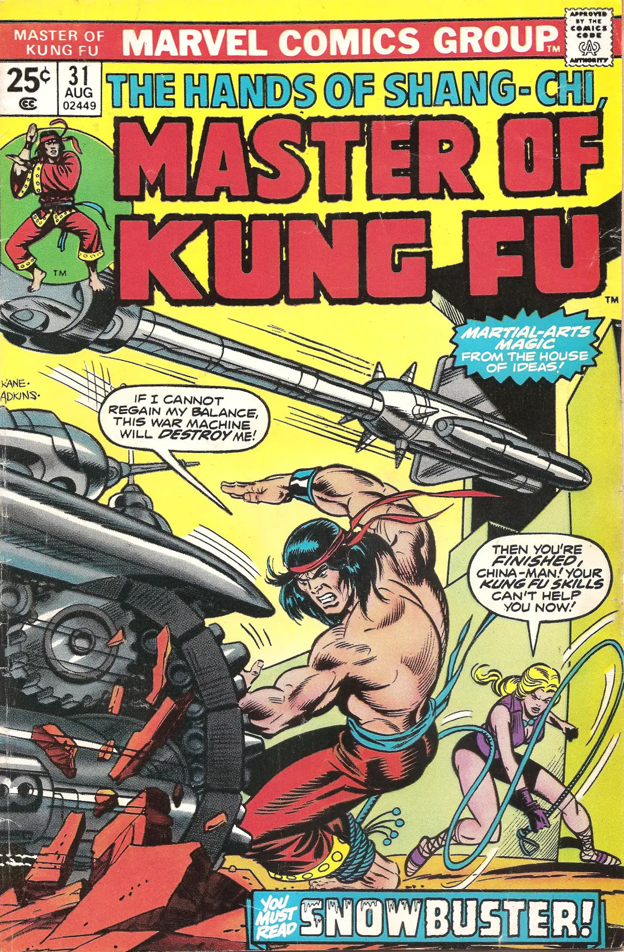 Shang-Chi, Maître du Kung-Fu - Shang-Chi