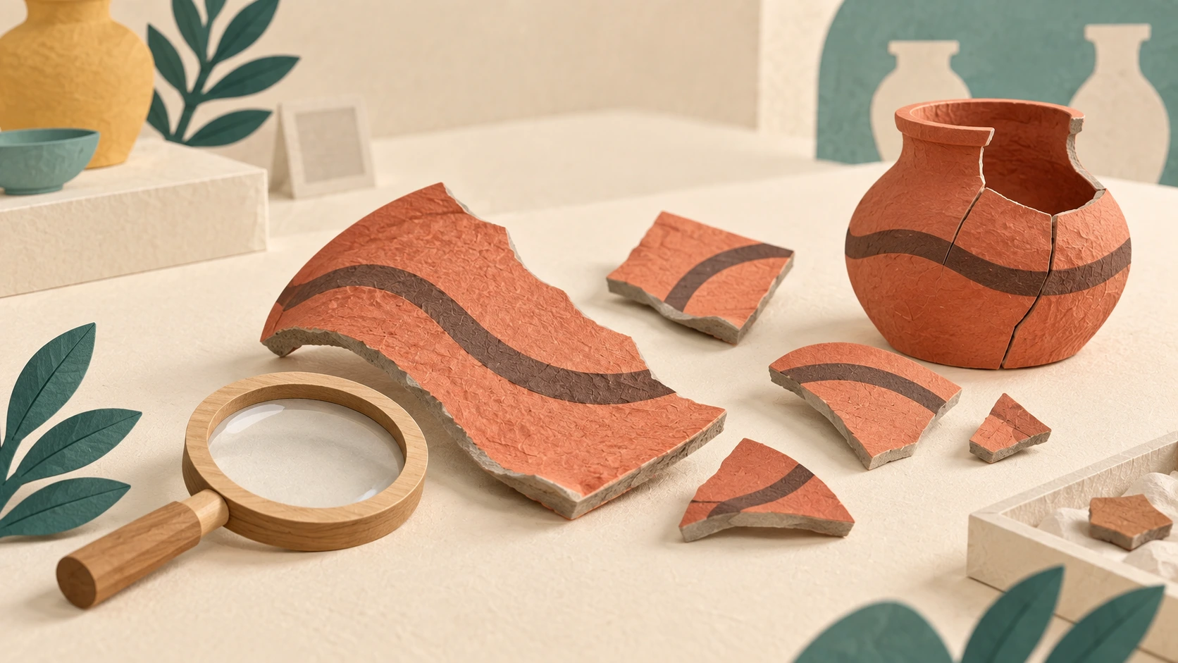 Illustration de l’article « Un morceau de poterie peut-il raconter une histoire ? »